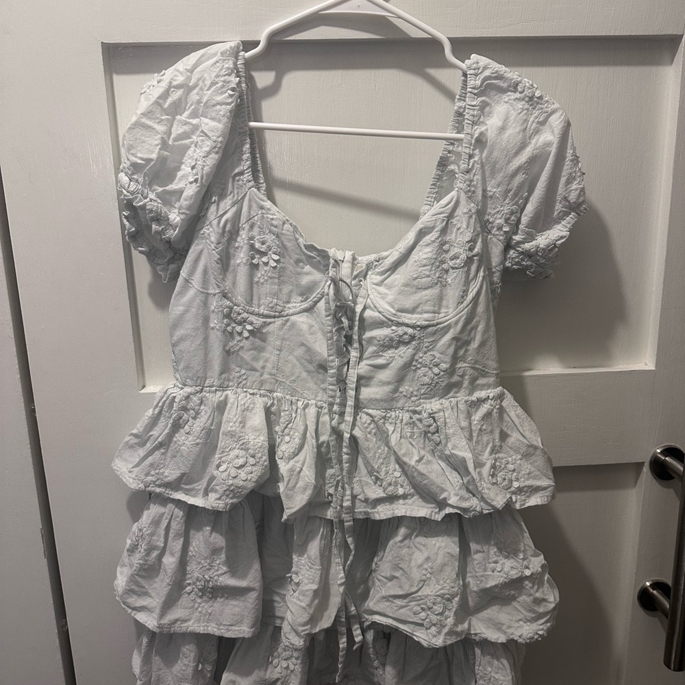 Altar'd State White Mini Dress